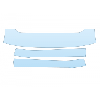 2025 CADILLAC CT5-V BLACKWING ROOF PILLARS W SUNROOF paint protection film kit