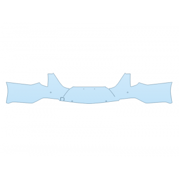 2025 CADILLAC CT4 LUXURY REAR BUMPER W SENSORS paint protection film kit