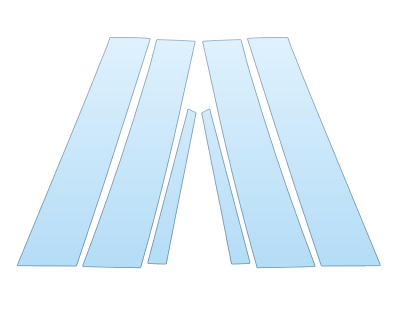 2025 CADILLAC CT4 LUXURY B PILLARS PPF kit 2025 CADILLAC CT4 LUXURY B PILLARS paint protection film kit