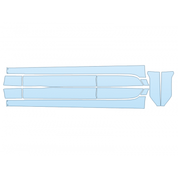 2025 CADILLAC CT4 LUXURY ROCKERS paint protection film kit