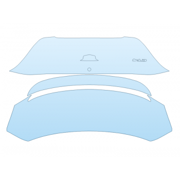 2025 CADILLAC CT4 PREMIUM LUXURY TRUNK / NO EMBLEM paint protection film kit