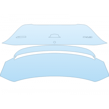 2025 CADILLAC CT4 SPORT TRUNK paint protection film kit