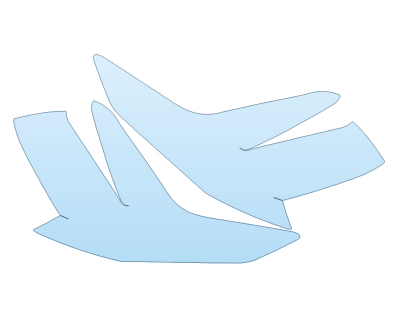 2025 CADILLAC CT4 SPORT TAIL LIGHTS PPF kit 2025 CADILLAC CT4 SPORT TAIL LIGHTS paint protection film kit