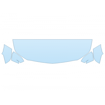 2025 CADILLAC CT4 V HOOD FENDERS MIRRORS 24 INCH STRAIGHT paint protection film kit