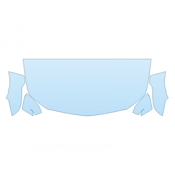 2025 CADILLAC CT4 V HOOD FENDERS MIRRORS 30 INCH STRAIGHT paint protection film kit