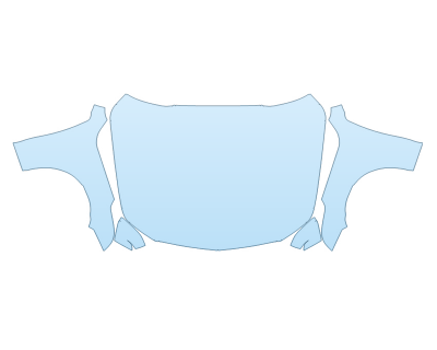 2025 CADILLAC CT4 V HOOD FENDERS MIRRORS FULL (WRAPPED EDGES) PPF kit 2025 CADILLAC CT4 V HOOD FENDERS MIRRORS FULL (WRAPPED EDGES) paint protection film kit