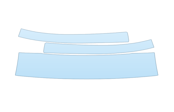 2027 CADILLAC CT4 V ROOF PILLARS paint protection film kit