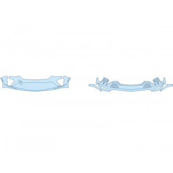 2025 CADILLAC CT4-V BLACKWING BUMPER CARBON PACKAGE PPF kit 2025 CADILLAC CT4-V BLACKWING BUMPER CARBON PACKAGE paint protection film kit