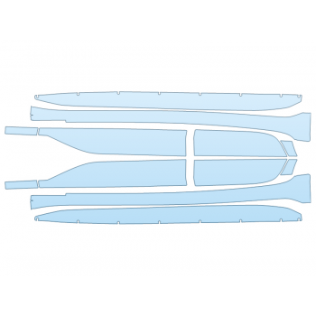 2025 CADILLAC CT4-V BLACKWING ROCKERS PPF kit 2025 CADILLAC CT4-V BLACKWING ROCKERS paint protection film kit