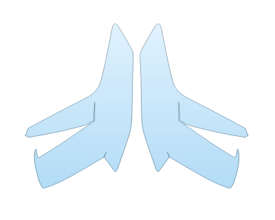 2025 CADILLAC CT4-V BLACKWING TAIL LIGHTS PPF kit 2025 CADILLAC CT4-V BLACKWING TAIL LIGHTS paint protection film kit