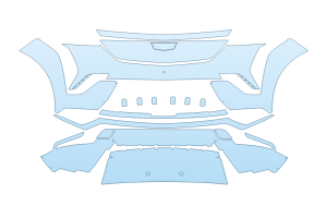 2027 CADILLAC ESCALADE IQ PREMIUM LUXURY BUMPER