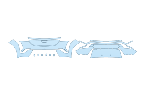 2027 CADILLAC ESCALADE IQ PREMIUM LUXURY BUMPER 36 INCH