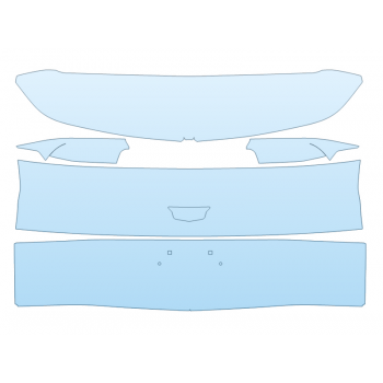 2025 CADILLAC ESCALADE IQ PREMIUM SPORT FULL TAILGATE KIT NO BADGES PPF kit 2025 CADILLAC ESCALADE IQ PREMIUM SPORT FULL TAILGATE KIT NO BADGES paint protection film kit