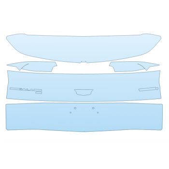 2026 CADILLAC ESCALADE IQ PREMIUM SPORT FULL TAILGATE KIT W BADGES paint protection film kit