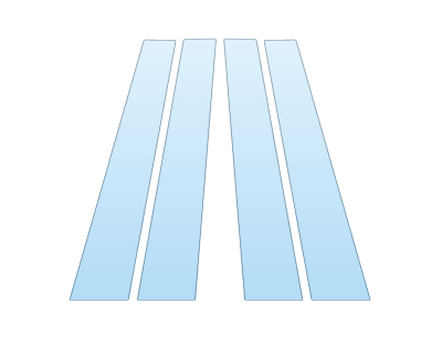 2025 CADILLAC ESCALADE IQ PREMIUM SPORT B PILLARS PPF kit 2025 CADILLAC ESCALADE IQ PREMIUM SPORT B PILLARS paint protection film kit