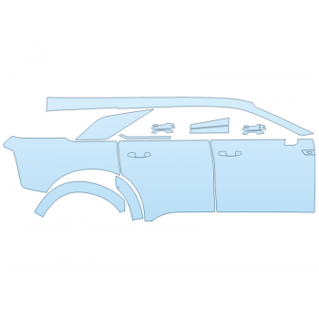 2025 CADILLAC ESCALADE IQ SPORT 60 INCH FULL PASSENGER SIDE PPF kit 2025 CADILLAC ESCALADE IQ SPORT 60 INCH FULL PASSENGER SIDE paint protection film kit