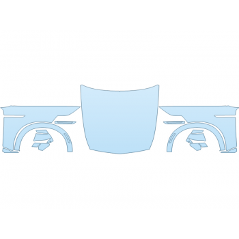 2026 CADILLAC ESCALADE IQL SPORT HOOD FENDERS MIRRORS FULL (WRAPPED EDGES) PPF kit 2026 CADILLAC ESCALADE IQL SPORT HOOD FENDERS MIRRORS FULL (WRAPPED EDGES) paint protection film kit