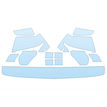 2025 CADILLAC ESCALADE IQL SPORT MIRRORS DOOR CUPS LUGGAGE AREA paint protection film kit