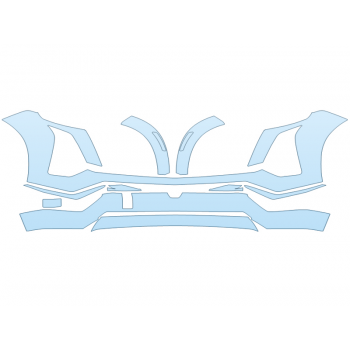 2026 CADILLAC VISTIQ LUXURY BUMPER PPF kit 2026 CADILLAC VISTIQ LUXURY BUMPER paint protection film kit