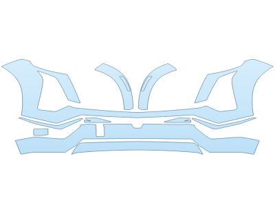 2026 CADILLAC VISTIQ LUXURY BUMPER paint protection film kit