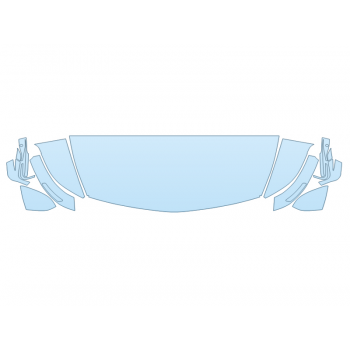 2026 CADILLAC VISTIQ LUXURY HOOD FENDERS MIRRORS 24 INCH STRAIGHT (WRAPPED EDGES) PPF kit 2026 CADILLAC VISTIQ LUXURY HOOD FENDERS MIRRORS 24 INCH STRAIGHT (WRAPPED EDGES) paint protection film kit