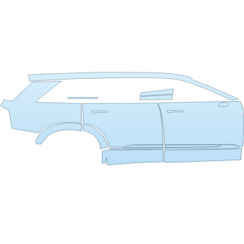 2026 CADILLAC VISTIQ LUXURY FULL PASSENGER SIDE paint protection film kit