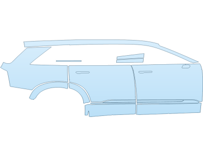2026 CADILLAC VISTIQ LUXURY FULL PASSENGER SIDE paint protection film kit