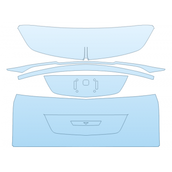 2026 CADILLAC VISTIQ LUXURY FULL REAR HATCH NO EMBLEMS paint protection film kit