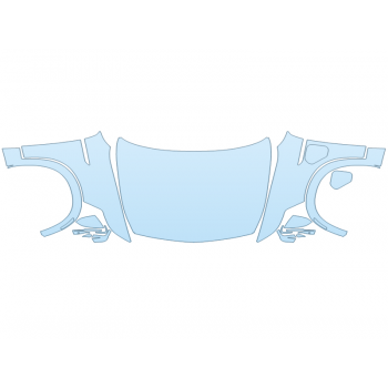 2026 CADILLAC VISTIQ LUXURY HOOD FENDERS MIRRORS FULL (WRAPPED EDGES) PPF kit 2026 CADILLAC VISTIQ LUXURY HOOD FENDERS MIRRORS FULL (WRAPPED EDGES) paint protection film kit