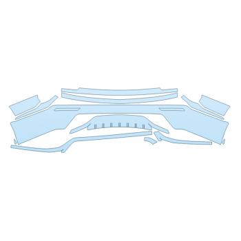 2026 CADILLAC VISTIQ PLATINUM REAR BUMPER paint protection film kit