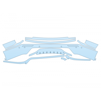 2026 CADILLAC VISTIQ PLATINUM REAR BUMPER W SENSORS paint protection film kit