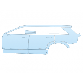 2026 CADILLAC VISTIQ PLATINUM FULL DRIVER SIDE paint protection film kit