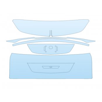 2026 CADILLAC VISTIQ PLATINUM FULL REAR HATCH NO EMBLEMS paint protection film kit