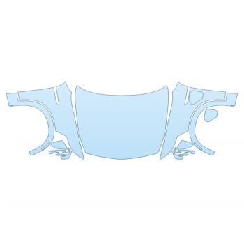 2026 CADILLAC VISTIQ PLATINUM HOOD FENDERS MIRRORS FULL (WRAPPED EDGES) paint protection film kit