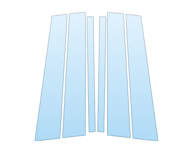 2026 CADILLAC VISTIQ PLATINUM B.C PILLARS paint protection film kit