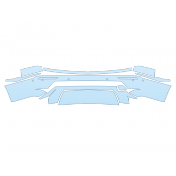 2026 CADILLAC VISTIQ PREMIUM LUXURY REAR BUMPER W SENSORS paint protection film kit