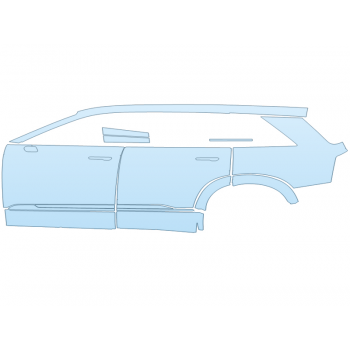 2026 CADILLAC VISTIQ PREMIUM LUXURY FULL DRIVER SIDE PPF kit 2026 CADILLAC VISTIQ PREMIUM LUXURY FULL DRIVER SIDE paint protection film kit