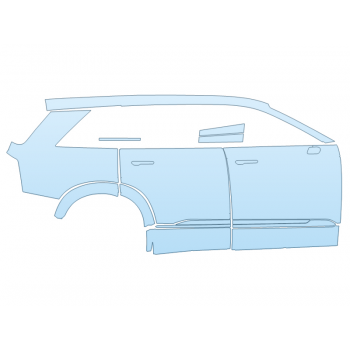 2026 CADILLAC VISTIQ PREMIUM LUXURY FULL PASSENGER SIDE paint protection film kit