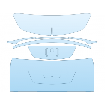 2026 CADILLAC VISTIQ PREMIUM LUXURY FULL REAR HATCH NO EMBLEMS paint protection film kit