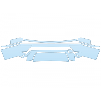 2026 CADILLAC VISTIQ SPORT REAR BUMPER paint protection film kit