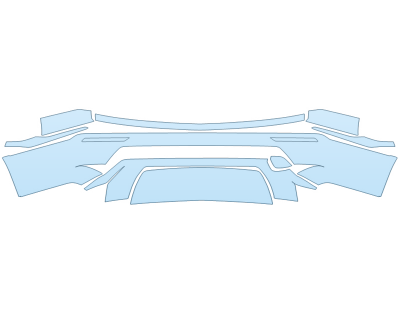 2026 CADILLAC VISTIQ SPORT REAR BUMPER paint protection film kit