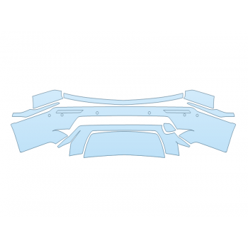 2026 CADILLAC VISTIQ SPORT REAR BUMPER W SENSORS paint protection film kit