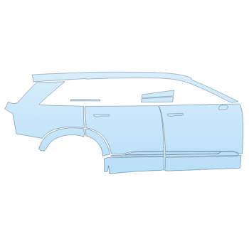 2026 CADILLAC VISTIQ SPORT FULL PASSENGER SIDE paint protection film kit