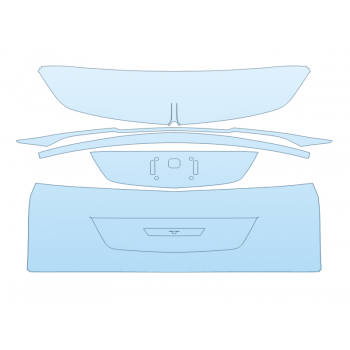 2026 CADILLAC VISTIQ SPORT FULL REAR HATCH NO EMBLEMS paint protection film kit