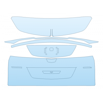 2026 CADILLAC VISTIQ SPORT FULL REAR HATCH W/EMBLEMS paint protection film kit