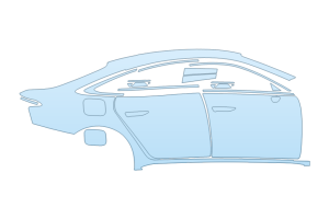 2026 AUDI A6 PREMIUM FULL PASSENGER SIDE W/S LINE PKG