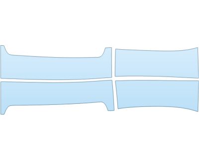 2026 AUDI A6 PREMIUM DOOR SILLS paint protection film kit