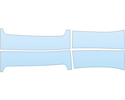 2026 AUDI A6 PRESTIGE DOOR SILLS paint protection film kit