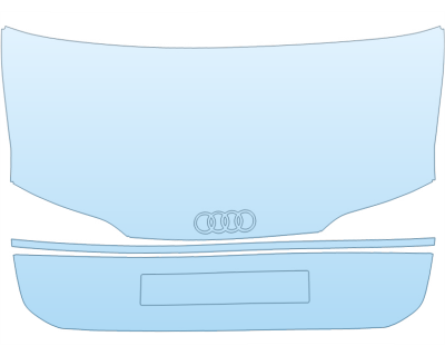 2026 AUDI A6 PROGRESSIV FULL TRUNK NO EMBLEMS paint protection film kit