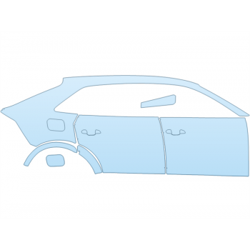 2026 AUDI RSQ8 PERFORMANCE PASSENGER SIDE PPF kit 2026 AUDI RSQ8 PERFORMANCE PASSENGER SIDE paint protection film kit